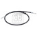 Cable, parking brake 106234 FEBI, Thumbnail 2