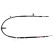 Cable, parking brake 106712 FEBI