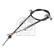 Cable, parking brake 106945 FEBI, Thumbnail 2