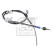 Cable, parking brake 106946 FEBI, Thumbnail 2