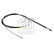 Cable, parking brake 108021 FEBI, Thumbnail 2