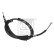 Cable, parking brake 108967 FEBI, Thumbnail 2