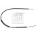 Cable, parking brake 109233 FEBI, Thumbnail 2