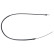Cable, parking brake 109234 FEBI