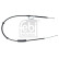 Cable, parking brake 109237 FEBI, Thumbnail 2