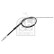 Cable, parking brake 109244 FEBI, Thumbnail 2