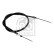 Cable, parking brake 109488 FEBI, Thumbnail 2