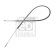 Cable, parking brake 14204 FEBI, Thumbnail 2