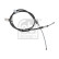 Cable, parking brake 170486 FEBI, Thumbnail 2