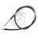 Cable, parking brake 170920 FEBI, Thumbnail 2