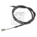 Cable, parking brake 170924 FEBI, Thumbnail 2