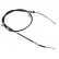 Cable, parking brake 171141 FEBI