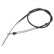 Cable, parking brake 171369 FEBI