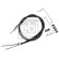 Cable, parking brake 173190 FEBI, Thumbnail 2