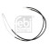 Cable, parking brake 173723 FEBI, Thumbnail 2