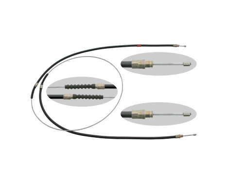 Cable, parking brake 17903 FEBI