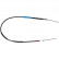 Cable, parking brake 17905 FEBI