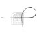 Cable, parking brake 17913 FEBI, Thumbnail 2