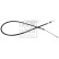 Cable, parking brake 18116 FEBI, Thumbnail 2