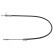 Cable, parking brake 18121 FEBI