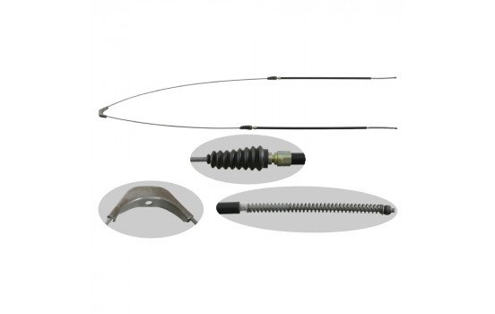 Cable, parking brake 21328 FEBI