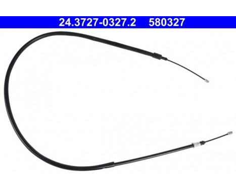 Cable, parking brake 24.3727-0327.2 ATE, Image 2
