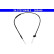 Cable, parking brake 24.3727-0449.2 ATE, Thumbnail 2