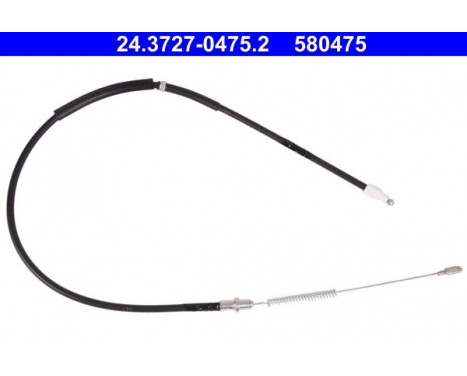 Cable, parking brake 24.3727-0475.2 ATE, Image 2