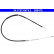 Cable, parking brake 24.3727-0475.2 ATE, Thumbnail 2