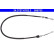 Cable, parking brake 24.3727-0762.2 ATE, Thumbnail 2