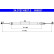 Cable, parking brake 24.3727-0827.2 ATE