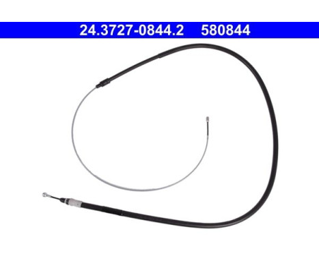 Cable, parking brake 24.3727-0844.2 ATE, Image 2