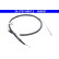 Cable, parking brake 24.3727-0857.2 ATE, Thumbnail 2