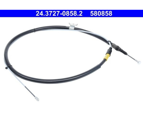 Cable, parking brake 24.3727-0858.2 ATE, Image 2
