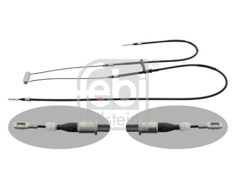 Cable, parking brake 29305 FEBI, Image 2