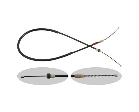 Cable, parking brake 29363 FEBI