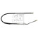 Cable, parking brake 29578 FEBI, Thumbnail 2