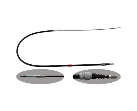 Cable, parking brake 30761 FEBI
