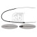 Cable, parking brake 30765 FEBI, Thumbnail 2