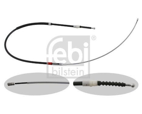 Cable, parking brake 30766 FEBI, Image 2