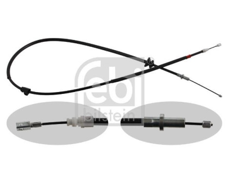Cable, parking brake 33159 FEBI, Image 2