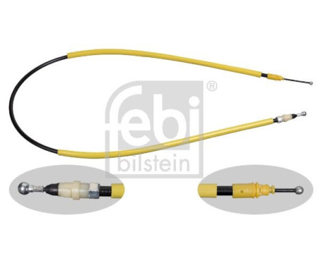 Cable, parking brake 33168 FEBI, Image 2