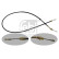 Cable, parking brake 34395 FEBI, Thumbnail 2