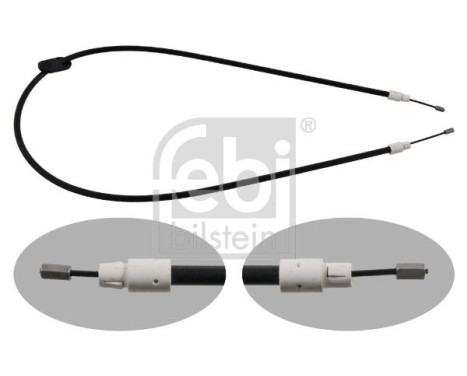 Cable, parking brake 34904 FEBI, Image 2