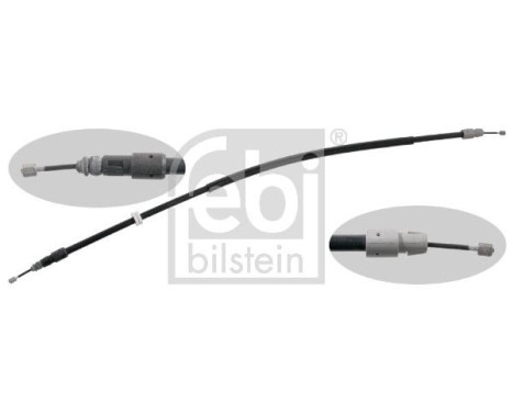 Cable, parking brake 34908 FEBI, Image 2