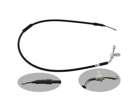 Cable, parking brake 34909 FEBI