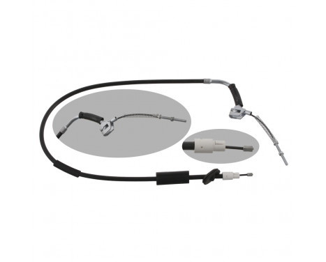 Cable, parking brake 34913 FEBI