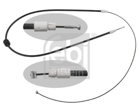 Cable, parking brake 34915 FEBI, Image 2