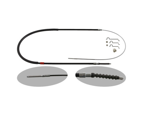 Cable, parking brake 36673 FEBI