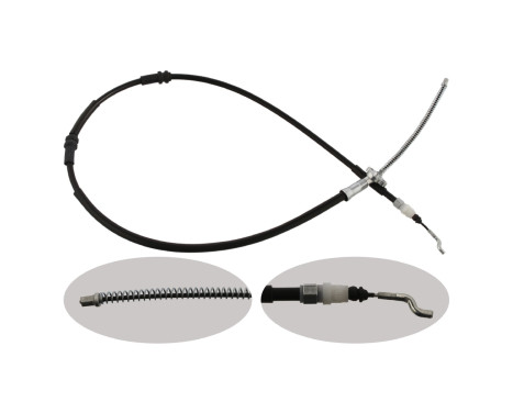 Cable, parking brake 36711 FEBI
